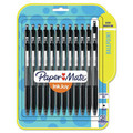 Pens | Paper Mate 1945925 InkJoy 300 RT Medium 1 millimeter Retractable Ballpoint Pen - Black Ink/Barrel (24/Pack) image number 0