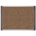 Bulletin Boards | MasterVision MVI030501 36 in. x 24 in. Tech Cork Board - Tan Surface/Silver/Black Aluminum Frame image number 0