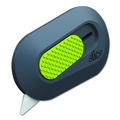 Box Cutters & Utility Knives | slice 10514 1.29 in. Ceramic Zirconium Oxide Blade 2.5 in. Nylon Handle Double-Sided Mini Cutters - Gray/Green image number 0