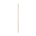 Brooms | Boardwalk BWK121 0.94 in. Diameter x 54 in. Lacquered Hardwood Threaded End Broom Handle - Natural image number 0