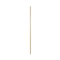 Brooms | Boardwalk BWK121 0.94 in. Diameter x 54 in. Lacquered Hardwood Threaded End Broom Handle - Natural image number 0