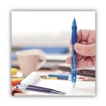 Just Launched | BIC RLC11 BLU Gel-ocity 0.7 mm Medium Gel Pen - Blue Ink/Translucent Blue Barrel (1-Dozen) image number 5