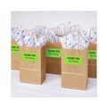 Labels | Avery 05976 2 in. x 4 in. High-Visibility Permanent Laser ID Labels - Neon Green (100/Box) image number 3