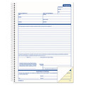 Retail Store Supplies | TOPS 41850 50 Forms Total Two-Part Carbonless 11 in. x 8.5 in. Spiralbound Proposal Form Book image number 0
