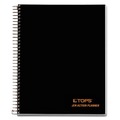 Notebooks & Pads | TOPS 63827 (84) 8.5 in. x 6.75 in. Sheets 1-Subject Narrow Rule JEN Action Planner - Black Cover image number 0