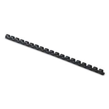 BINDING SUPPLIES | Fellowes Mfg Co. 52506 0.31 in. Diameter 40 Sheet Capacity Plastic Comb Bindings - Navy Blue (100/Pack)