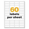 Labels | Avery 60518 UltraDuty 0.5 in. x 1.75 in. GHS Chemical Waterproof and UV Resistant Labels - White (1500/Pack) image number 5