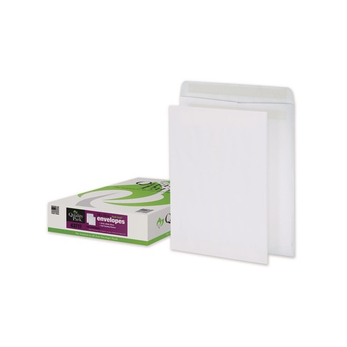 Envelopes & Mailers | Quality Park QUA43717 10 in. x 13 in. #13 1/2 Cheese Blade Flap Redi-Seal Catalog Envelope - White (100/Box) image number 0