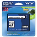 Labels | Brother P-Touch TZE221 0.35 in. x 26.2 ft. TZe Standard Adhesive Laminated Labeling Tape - Black on White image number 0