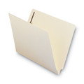 File Folders | Smead 34215 End Tab 14-pt Manila 2-Fastener Folders with Reinforced Straight Tabs - Letter Size/Manila Exterior (50/Box) image number 3