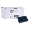 Just Launched | Boardwalk 88BWK HD 3.5 in. x 5 in. Extra Heavy-Duty Scour Pad - Dark Blue (20/Carton) image number 1