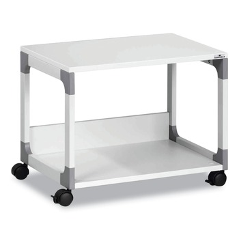 OFFICE CARTS AND STANDS | Durable 371010 System 48 23.6 in. x 18.7 in. x 17 in. 2 Shelves Metal Multi-Function Trolley - Gray