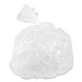  | Inteplast Group S303716N 30 gal. 16 microns 30 in. x 37 in. High-Density Interleaved Commercial Can Liners - Clear (25 Bags/Roll, 20 Rolls/Carton) image number 0