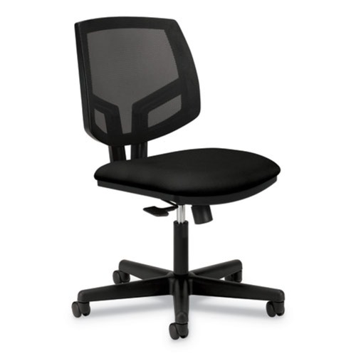 Just Launched | HON H5711.GA10.T Volt Series 18.25 in. to 22.38 in. Seat Height Supports Up to 250 lbs. Mesh Back Task Chair - Black image number 0