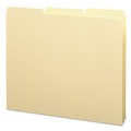 File Folders | Smead 50134 1/3-Cut Tab 8.5 in. x 11 in. Recycled Blank Top Tab File Guides - Manila (100/Box) image number 0