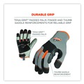 Cleaning Gloves | Ergodyne 17043 ProFlex 710 Heavy-Duty Utility Gloves - Medium Gray (1-Pair) image number 4