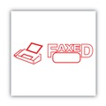 Stamps & Stamp Supplies | ACCUSTAMP2 035583 1.63 in. x 0.5 in. FAXED Pre-Inked Shutter Stamp - Red image number 2