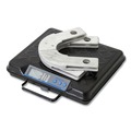 Mailroom Equipment | Brecknell GP100 100 lbs. Capacity 12.5 in. x 10.95 in. x 2.2 in. Platform Portable Electronic Utility Bench Scale image number 7