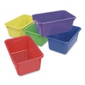 Boxes & Bins | Storex 62414U05C Cubby Bins, 7.8 x 12.2 x 5.1, Assorted Colors, 5/Carton image number 0