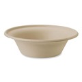Bowls and Plates | World Centric BO-SC-U11-LFP 6 in. x 6 in. x 1.7 in. 11.5 oz. Paper Fiber Bowls - Natural (1000/Carton) image number 0