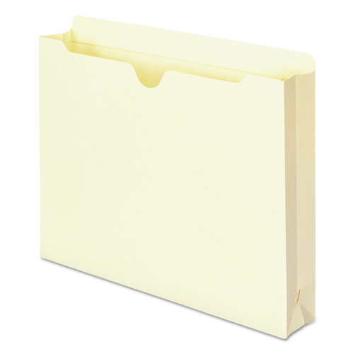 File Folders | Smead 75560 2-Ply Straight Tab Letter Size File Jackets - Manila (50/Box) image number 0