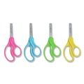 Arts & Crafts Supplies | Westcott 13130 5 in. Long 1.75 in. Cut Length Straight Handle Rounded Tip Kids Scissors - Randomly Assorted Handle Color image number 4