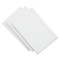 Flash Cards | Universal UNV47255 5 in. x 8 in. Index Cards - Ruled, White (500/Pack) image number 1