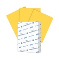 Copy & Printer Paper | Hammermill 10316-8 Colors 20 lbs. 8.5 in. x 11 in. Print Paper - Goldenrod (500/Ream) image number 0
