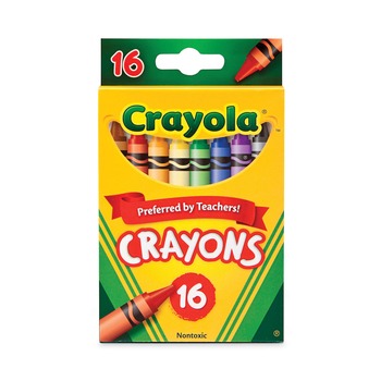 Crayola 523016 Classic Color Crayons (16/Box)