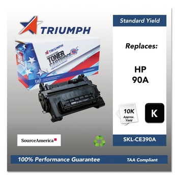 Triumph SKL-CE390A 751000NSH1221 CE390A (90A) 10,000 Page-Yield Remanufactured Toner - Black