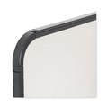 Project & Display Boards | MasterVision CLK020408 11 in. x 14 in. Magnetic Dry Erase Board - White Surface, Black Plastic Frame image number 2