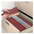 File Folders | Smead 19023 2 in. Expansion Recycled Pressboard Classification Folders - Red Exterior/Legal Size (10/Box) image number 4