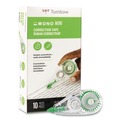 Erasers & Correction Supplies | Tombow 68722 0.17 in. x 315 in. MONO Non-Refillable Mini Correction Tape - Clear Applicator (10/Pack) image number 0