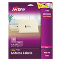 Labels | Avery 05630 1 in. x 2.63 in. Matte Clear Easy Peel Mailing Labels with Sure Feed Technology - Clear (750/Box) image number 0