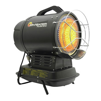 Mr. Heater F270265 Qbt Radiant Kerosene Heater, 70,000 Btu