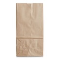 Food Service | Ross & Wallace Paper Products 130316SP 7.75 in. x 4.75 in. x 16 in. #16 Heavy-Duty Grocery Paper Bags - Kraft (500/Bundle) image number 2