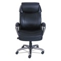 Office Chairs | SertaPedic 48965 Cosset 275-lb. Capacity High-Back Executive Chair - Black image number 0