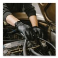 Disposable Gloves | Ammex GPNB49100 5 mil Industrial Powder-Free Nitrile Gloves - XX-Large, Black (1000/Carton) image number 4