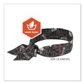Safety & First Aid | Ergodyne 12329 Chill-Its 6700 One Size Fits Most Cooling Bandana Polymer Tie Headband - Skulls image number 6