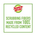 Sponges & Scrubbers | Scotch-Brite 426 4.5 in. x 2.7 in. 0.6 in. Thick Heavy-Duty Scrub Sponge - Yellow/Green (6/Pack) image number 7