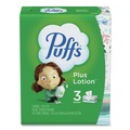 Tissues | Puffs 39363 2-Ply Plus Lotion Facial Tissue - White (8 Packs/Carton) image number 0