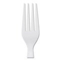 Just Launched | Dixie FH217 Plastic Cutlery Forks - White (1000/Carton) image number 2