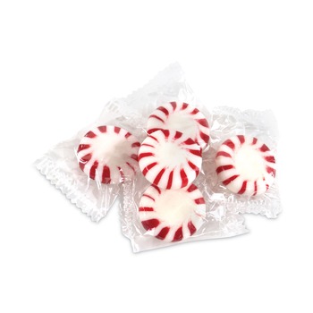 SNACKS | Green Rabbit 401325 5 lb Bag Peppermint Starlight Mints