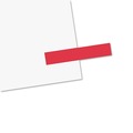 Page Flags | Redi-Tag B20022 Removable/Reusable Page Flags - Red (300/Pack) image number 3