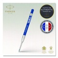 Pens | Parker 1950364 Parker Medium Conical Tip Retractable Gel Ink Roller Ball Pens Refill - Blue Ink (2/Pack) image number 4