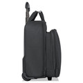 Office & Office Supplies | SOLO PT136-4 17.5 in. x 9 in. x 14 in. Polyester Classic Rolling Case Fits Devices Up to 17.3 in. - Black image number 2