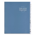 Just Launched | Smead 89282 20 Divider Reinforced Tab Deluxe Expandable Indexed Desk File/Sorter - Letter, Dark Blue Cover image number 0