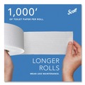  | Scott 03148 3.55 in. x 1000 ft. 2-Ply Essential JRT Jumbo Roll Septic Safe Tissue - White (4 Rolls/Carton) image number 7