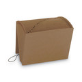 File Folders | Smead 70121 Letter Size 1/21-Cut Tabs 21 Sections Elastic Cord Closure Indexed Expanding Kraft Files - Kraft image number 3