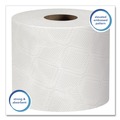  | Scott 05102 Essential Septic-Safe Standard Roll Bathroom Tissue for Business - White (1210 Sheets/Roll, 80 Rolls/Carton) image number 4